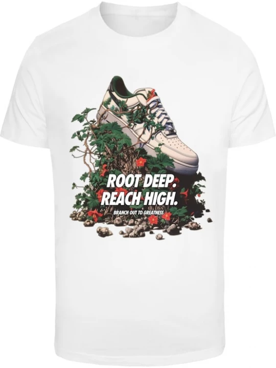 Foto van product Mister Tee Shirt 'Root Deep' groen / rood / zwart / wit