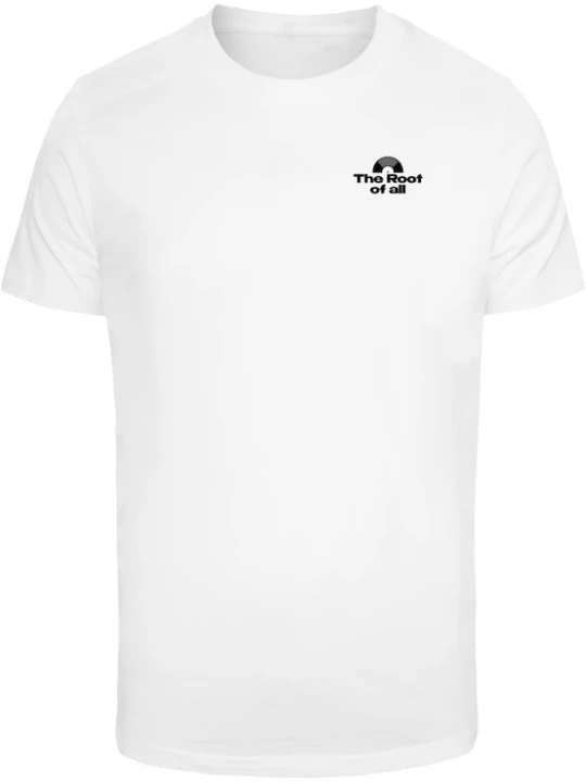 Foto van product Mister Tee Shirt 'Root Of All' olijfgroen / zwart / wit