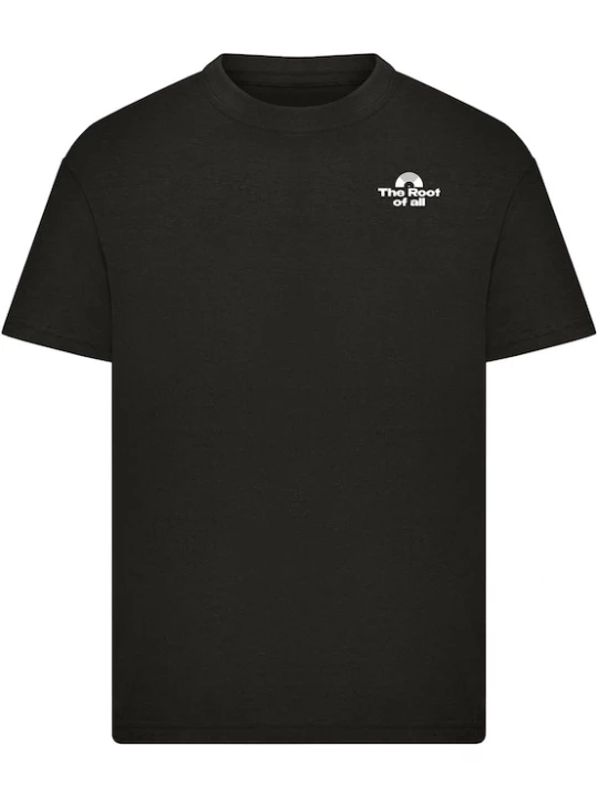 Foto van product Mister Tee Shirt 'Root Of It All' chocoladebruin / olijfgroen / zwart / wit