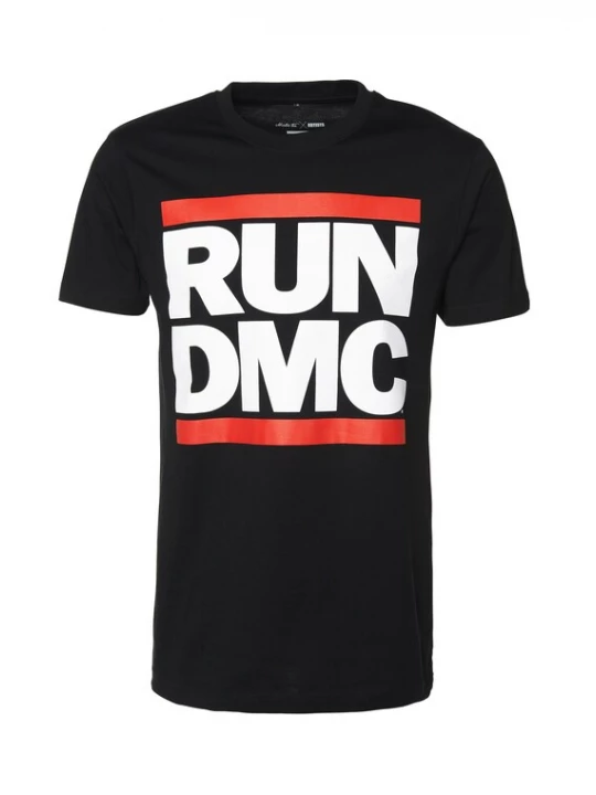 Foto van product Mister Tee Shirt 'Run DMC' rood / zwart / wit