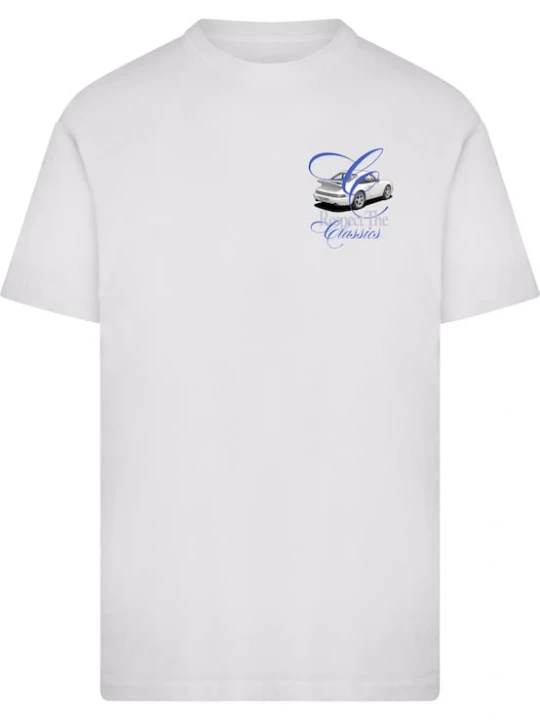Foto van product Mister Tee Shirt 'Runs Better Than Your Playlist' blauw / zwart / wit
