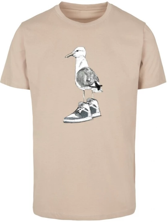 Foto van product Mister Tee Shirt sand / grijs / zwart / wit