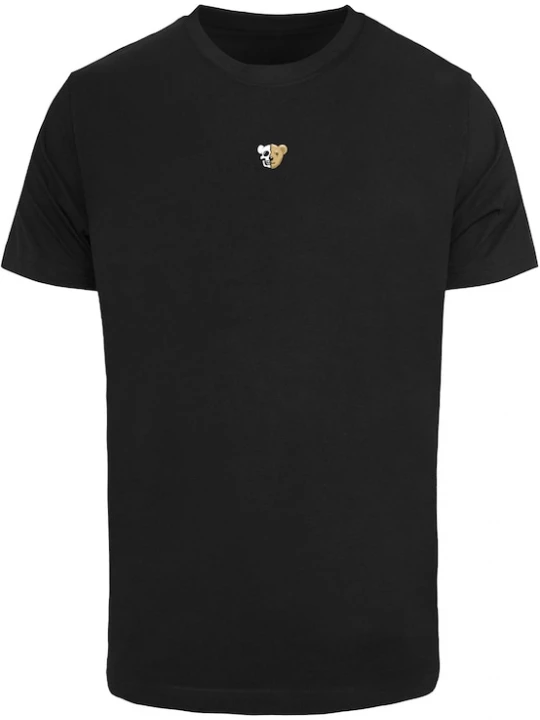 Foto van product Mister Tee Shirt 'Skull Bear' beige / zwart / wit