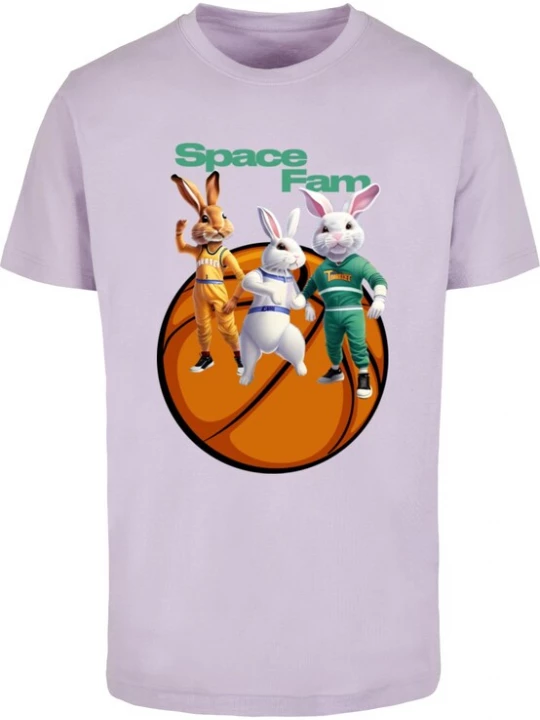 Foto van product Mister Tee Shirt 'Space Fam' lichtlila / gemengde kleuren