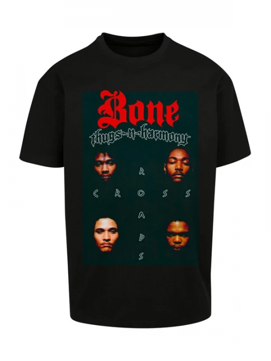 Foto van product Mister Tee Shirt spar / vuurrood / zwart / wit