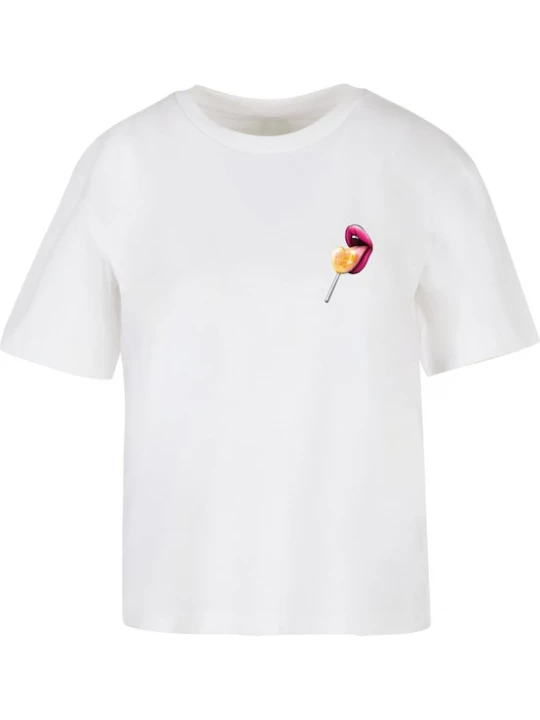 Foto van product Mister Tee Shirt 'Sugar Bomb' geel / grijs / rosa / wit