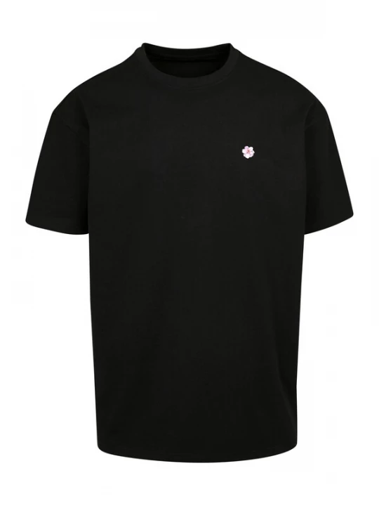 Foto van product Mister Tee Shirt 'Summer Of Love' donkergroen / oranje / zwart / wit
