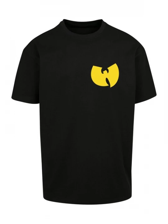 Foto van product Mister Tee Shirt 'Tang Loves NY' citroen / zwart / wit