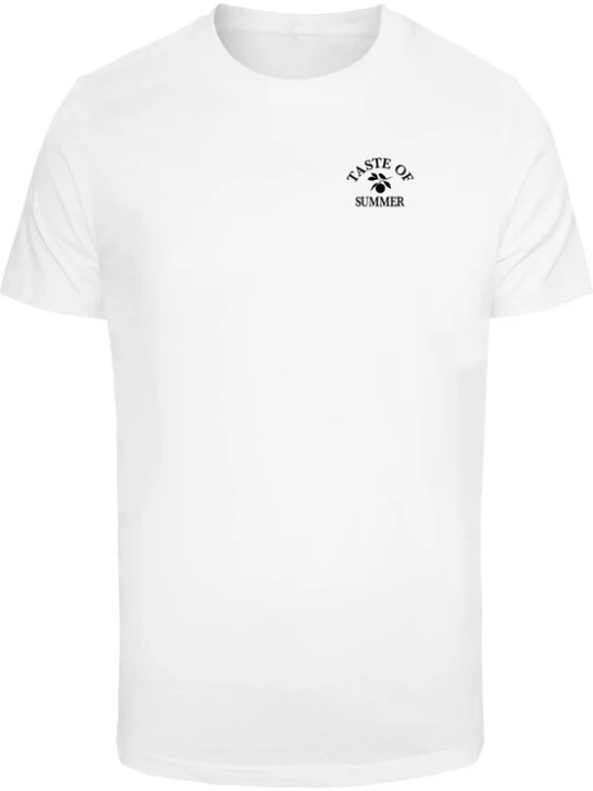 Foto van product Mister Tee Shirt 'Taste Of Summer' olijfgroen / oranje / zwart / wit