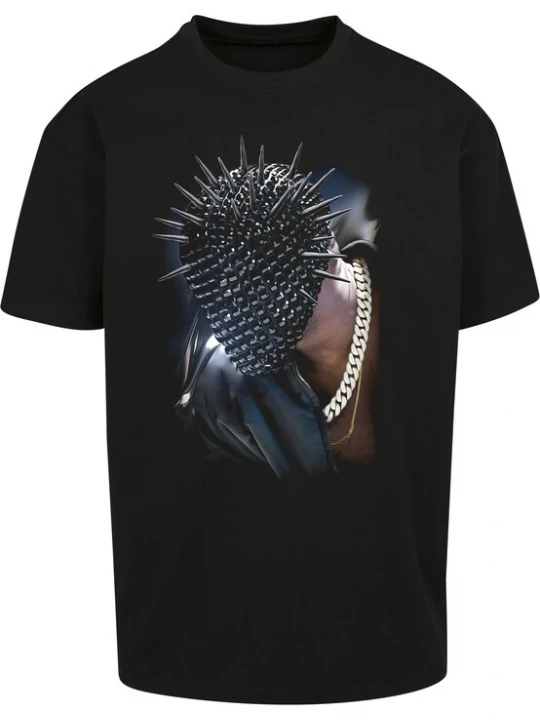 Foto van product Mister Tee Shirt 'Thorned Mask' gemengde kleuren / zwart
