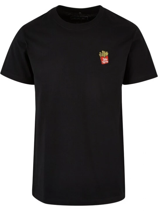 Foto van product Mister Tee Shirt 'Today Is Fryday' geel / rood / zwart