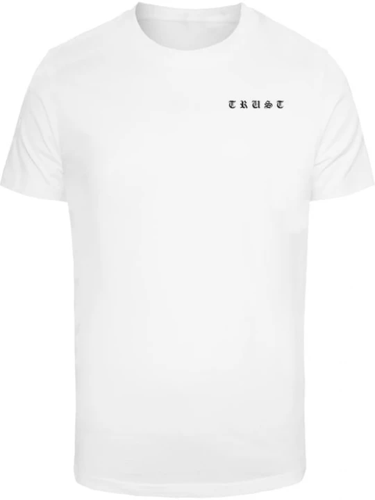 Foto van product Mister Tee Shirt 'Trust Dove' grijs / zwart / wit