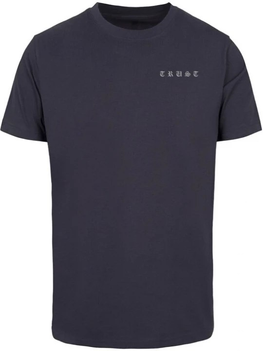 Foto van product Mister Tee Shirt 'Trust Dove' navy / grijs / offwhite