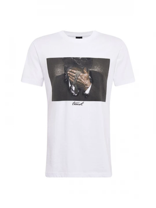 Foto van product Mister Tee Shirt 'Trust' gemengde kleuren / wit