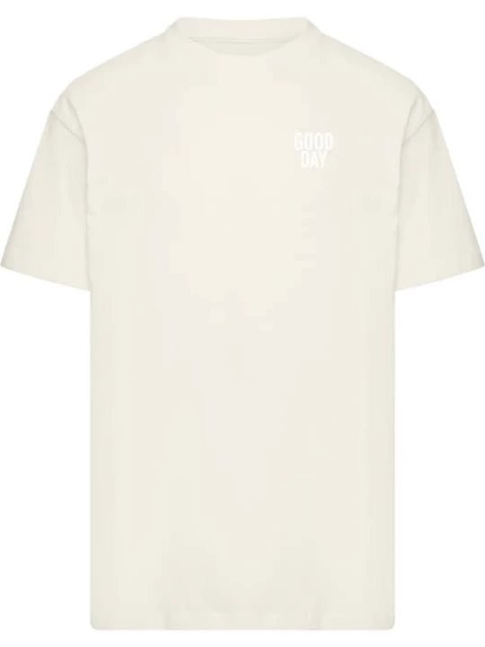 Foto van product Mister Tee Shirt 'Under The Palm Trees' sand / wit