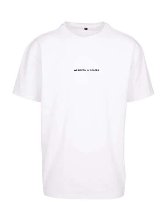 Foto van product Mister Tee Shirt 'We Dream in Colors' groen / rood / wit