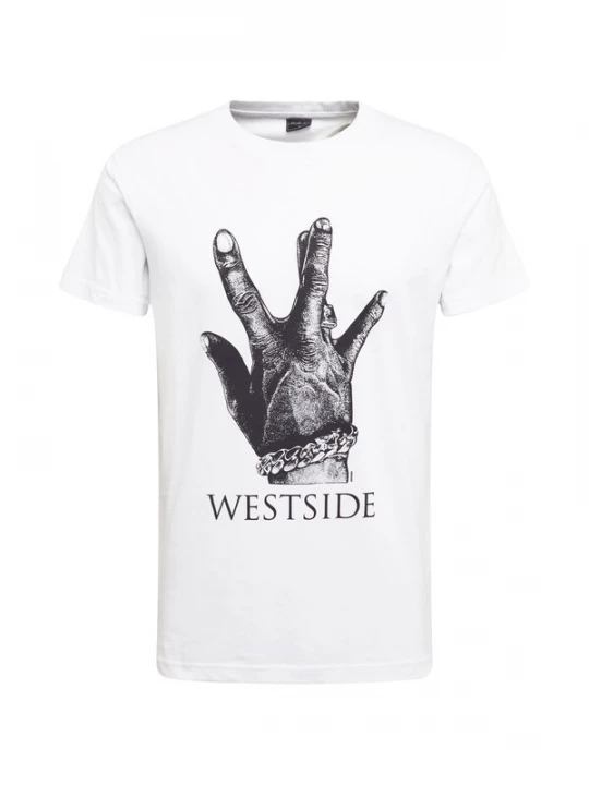 Foto van product Mister Tee Shirt 'Westside Connection' zwart / wit