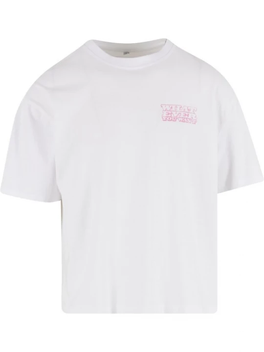 Foto van product Mister Tee Shirt 'What Ever Car' rood / wit