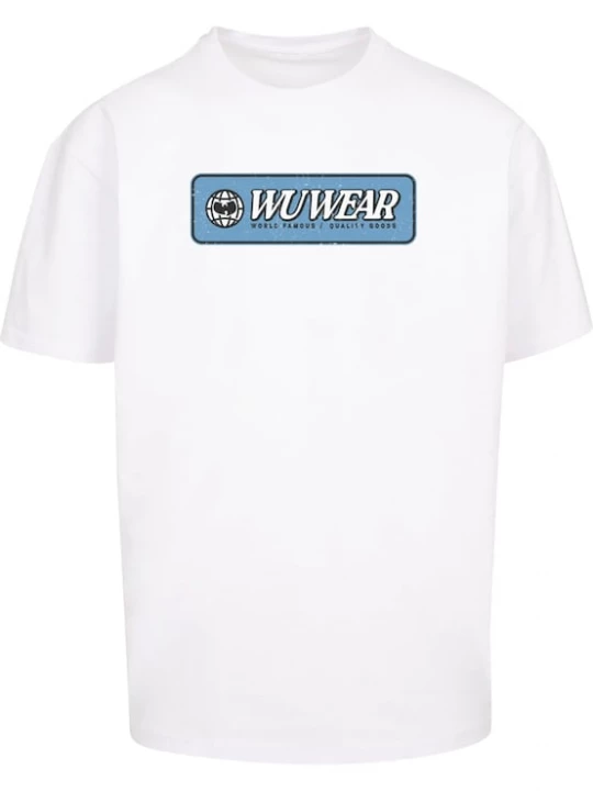 Foto van product Mister Tee Shirt ' WU Wear Earth' blauw / zwart / wit
