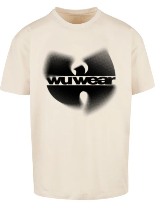 Foto van product Mister Tee Shirt 'WU Wear' sand / zwart