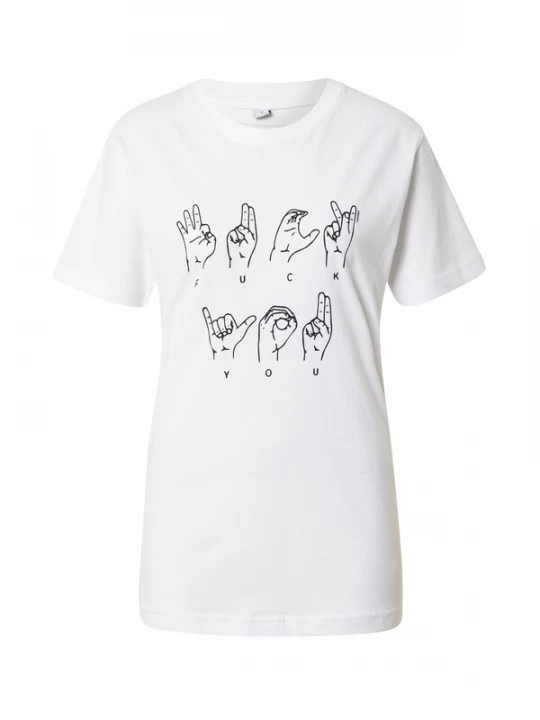 Foto van product Mister Tee Shirt zwart / wit