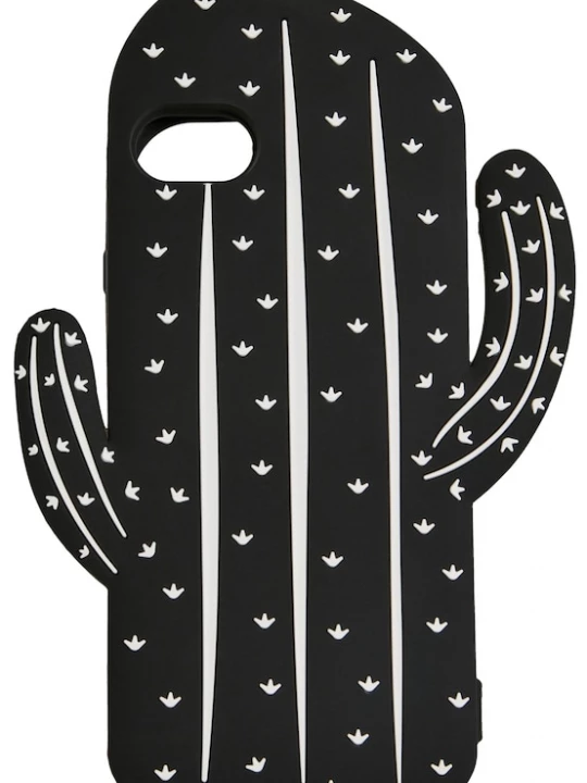 Foto van product Mister Tee Smartphonehoesje 'Cactus' zwart / wit