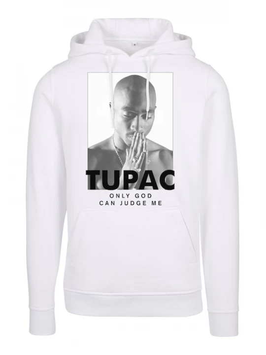 Foto van product Mister Tee Sweatshirt '2Pac Prayer' grijs / zwart / wit