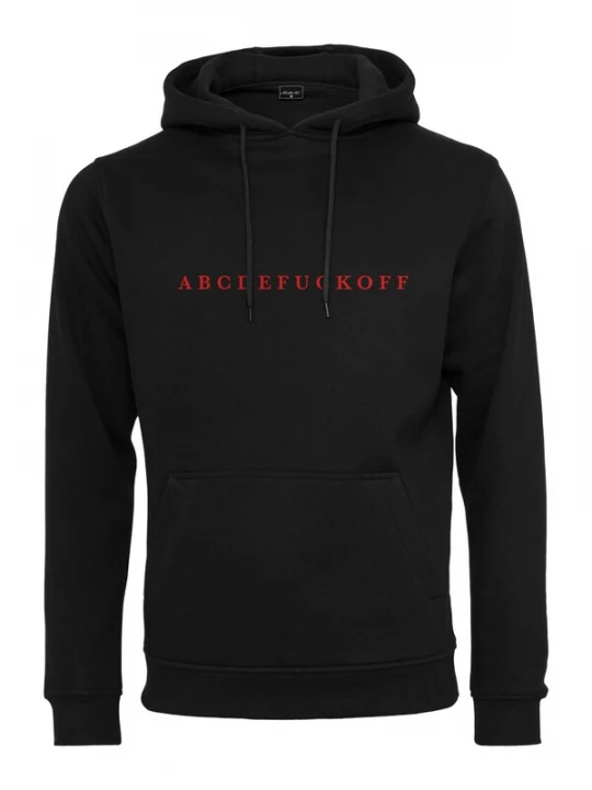 Foto van product Mister Tee Sweatshirt 'ABC' rood / zwart