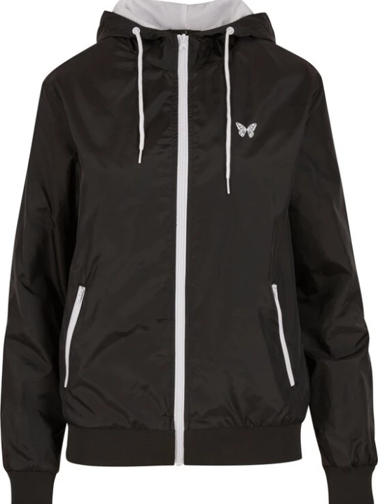 Foto van product Mister Tee Tussenjas 'Fly Away' zwart / wit