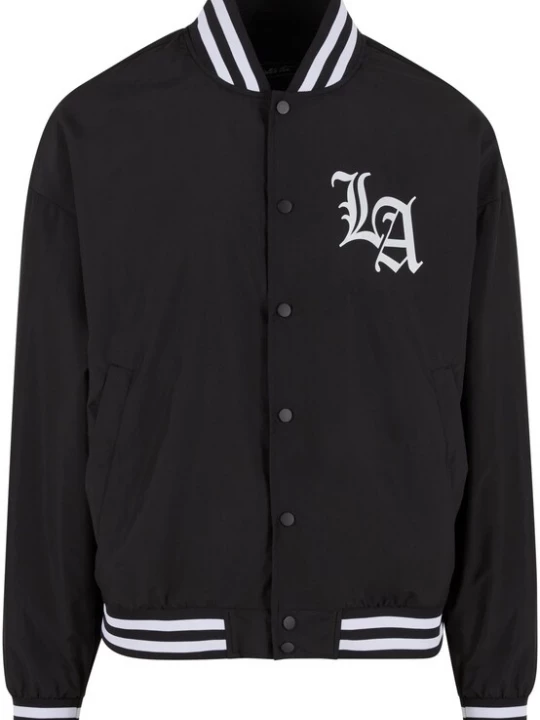 Foto van product Mister Tee Tussenjas 'Los Angeles Arc' zwart / wit