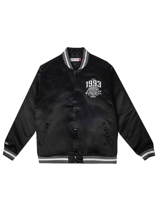 Foto van product Mitchell & Ness Tussenjas grijs / zwart / wit