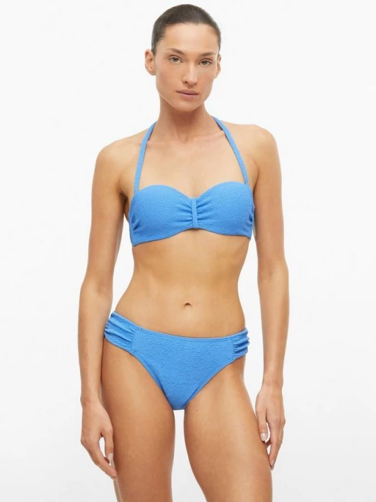 Foto van product Mix-Kini beugelbikinitop met structuurpatroon s.Oliver blauw