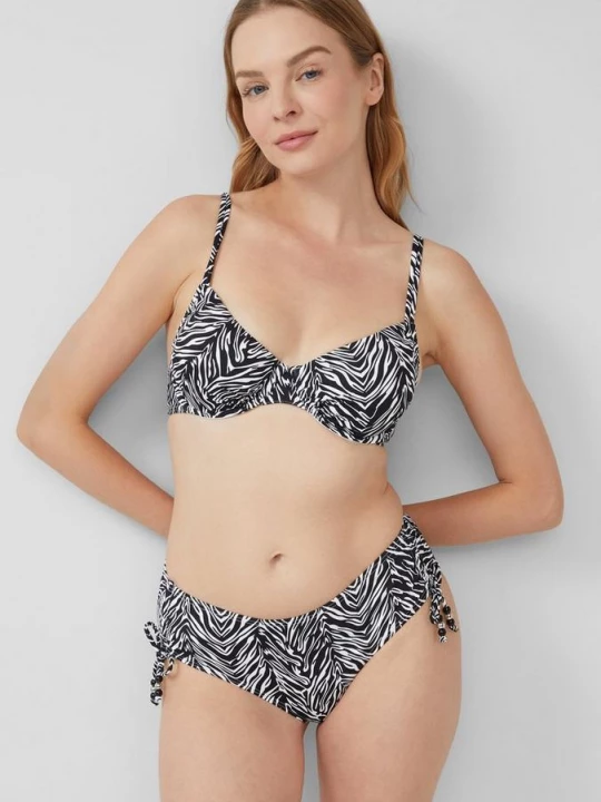 Foto van product Mix & match bikinibroekje met dierenmotief s.Oliver