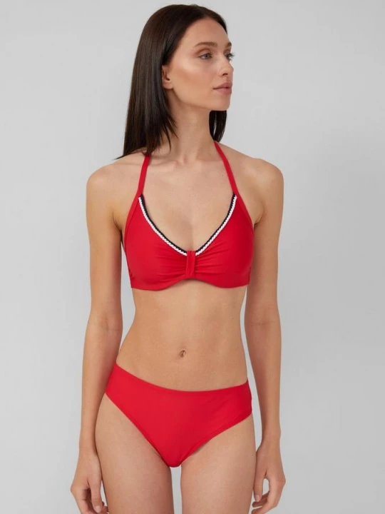 Foto van product Mix & match bikinitop met beugels en sierrand s.Oliver rood