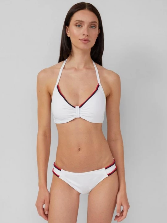Foto van product Mix & match bikinitop met beugels en sierrand s.Oliver wit
