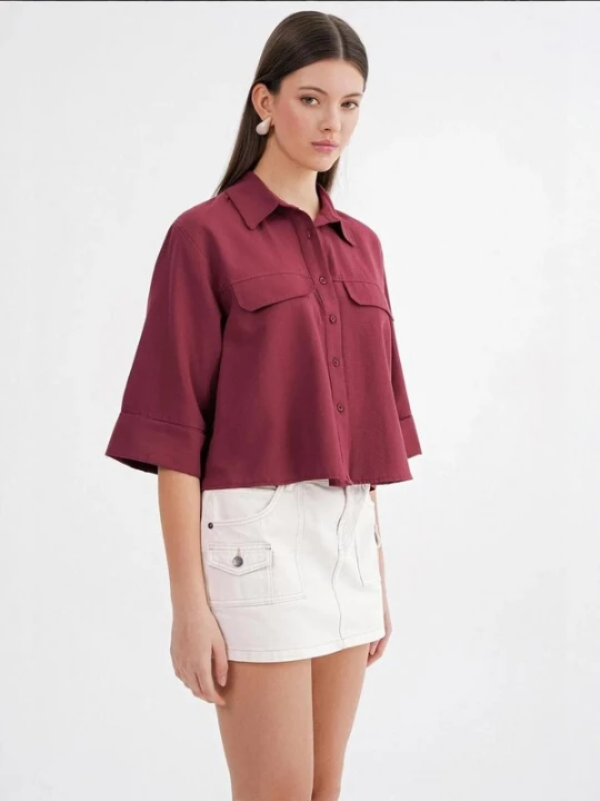 Foto van product MixRay Blouse bourgogne
