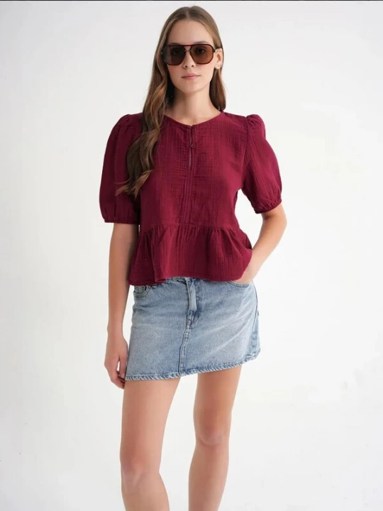 Foto van product MixRay Blouse bourgogne