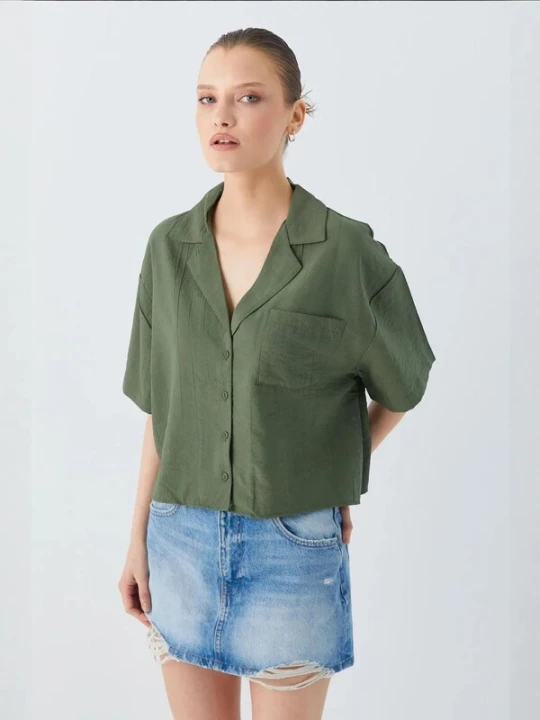 Foto van product MixRay Blouse groen