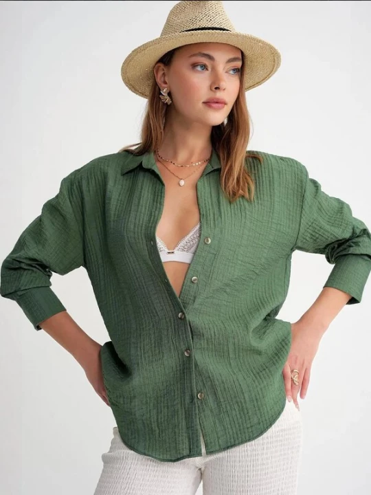 Foto van product MixRay Blouse groen