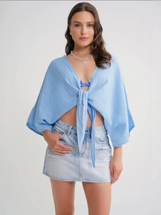 Foto van product MixRay Blouse lichtblauw