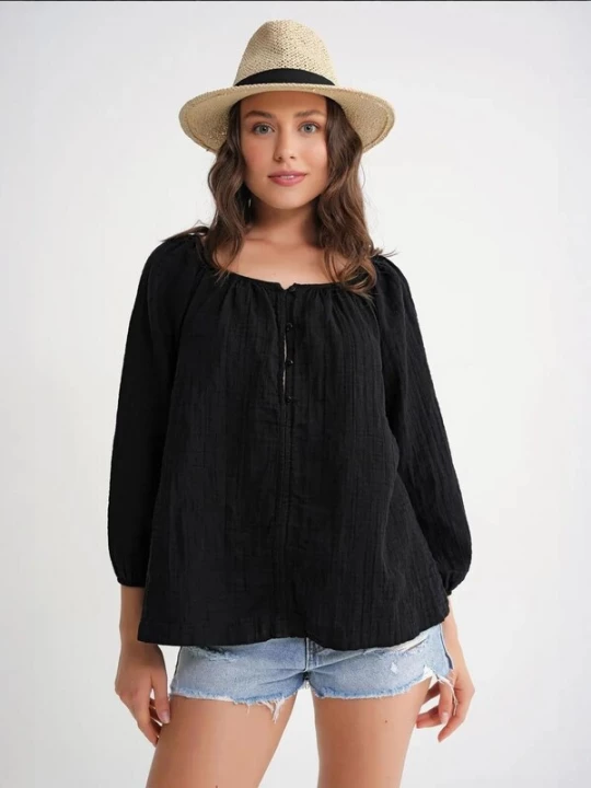 Foto van product MixRay Blouse zwart