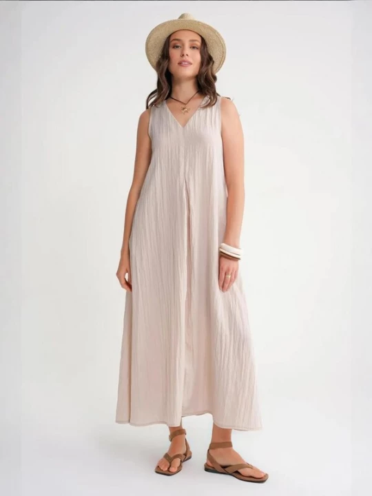 Foto van product MixRay Jurk beige