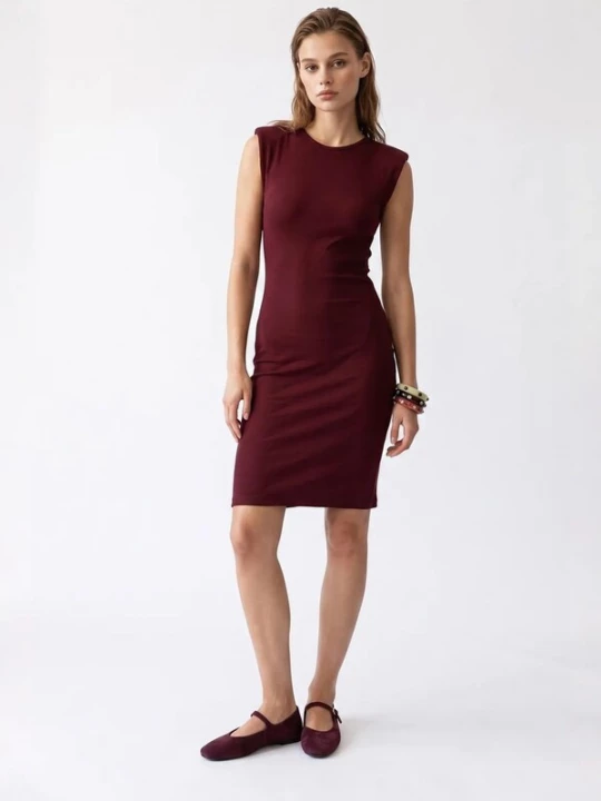 Foto van product MixRay Jurk bourgogne