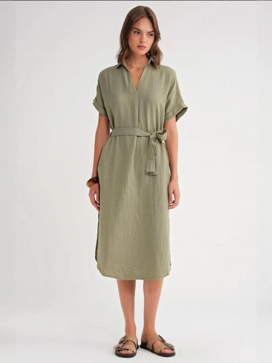 Foto van product MixRay Jurk groen