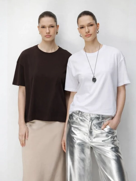 Foto van product MixRay Shirt donkerbruin / wit