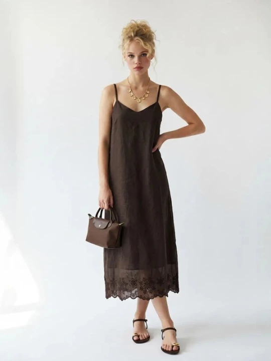 Foto van product MixRay Zomerjurk bruin