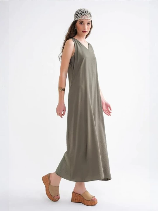 Foto van product MixRay Zomerjurk kaki