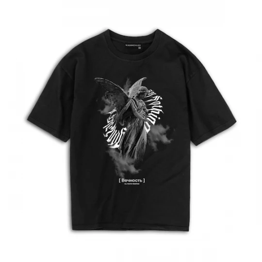 Foto van product MJ Gonzales Shirt 'Angle 3.0 Heavy' grijs / zwart / wit
