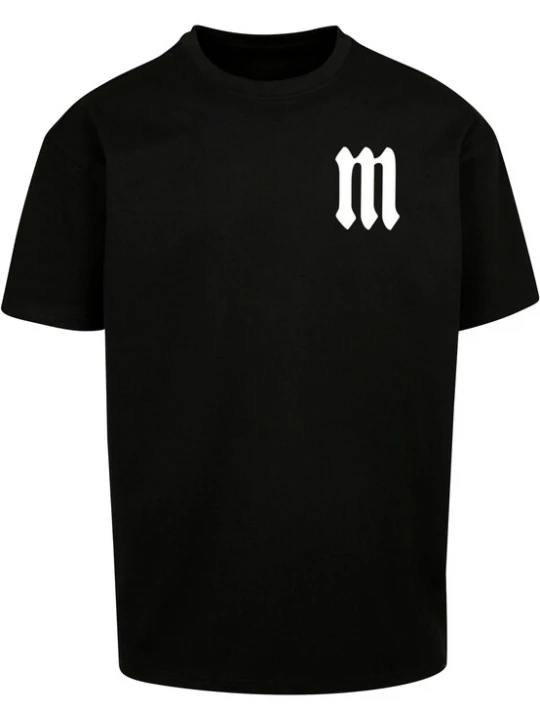 Foto van product MJ Gonzales Shirt 'Barbed Bloom' zwart / wit