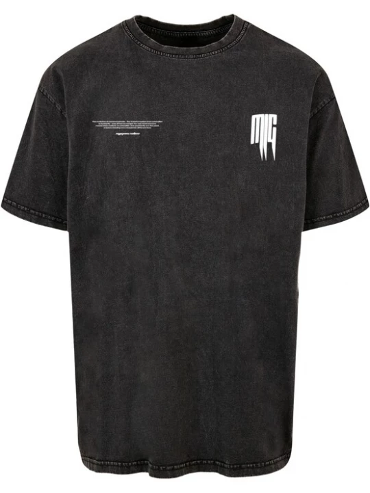 Foto van product MJ Gonzales Shirt donkerlila / zwart / wit